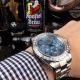 Perfect Replica Rolex Daytona Stainless Steel Diamond Bezel Ice Blue Dial 43mm Watch (3)_th.jpg